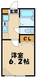 AZEST-RENT宮崎台の物件間取画像